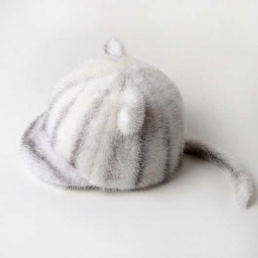 Gorro de Piel de Visón para Mujer - Calidez Lujo - Image 30