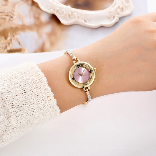 Reloj de Cuarzo para Mujer con Diamantes y Esfera Redonda - Image 15