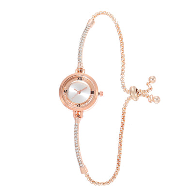 Reloj de Cuarzo para Mujer con Diamantes y Esfera Redonda - Image 17