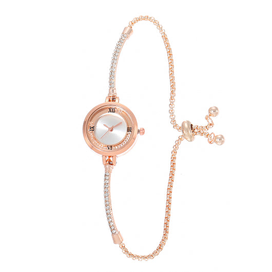 Reloj de Cuarzo para Mujer con Diamantes y Esfera Redonda - Image 17