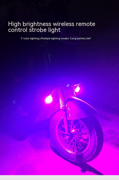 Lámpara LED para Dron con Control Remoto Impermeable y Luces Intermitentes - Image 9