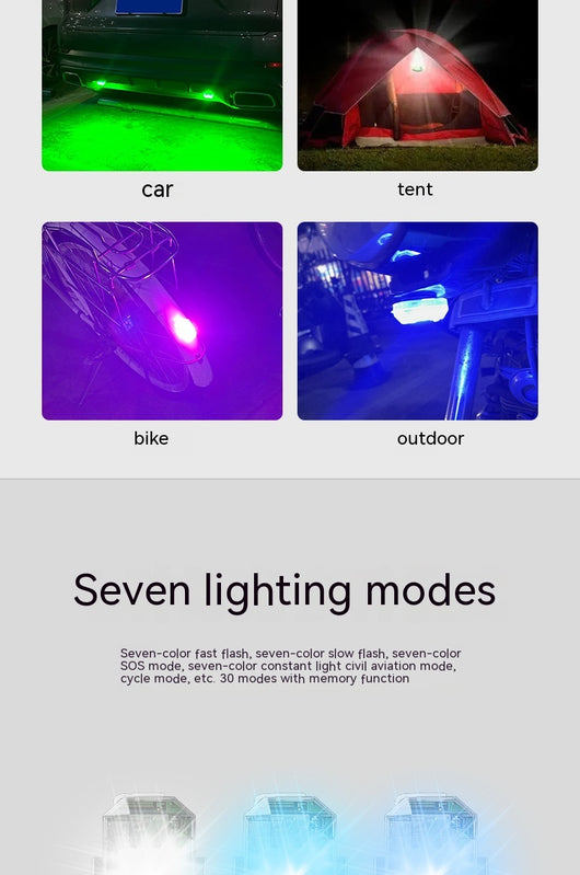 Lámpara LED para Dron con Control Remoto Impermeable y Luces Intermitentes - Image 19