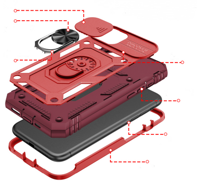 Funda Magnética para Celular con Ventana Deslizable y Soporte - Image 10