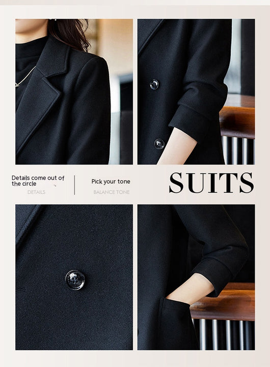 Blazer Doble Botonadura Mujer - Abrigo Elegante Otoño Invierno - Image 21