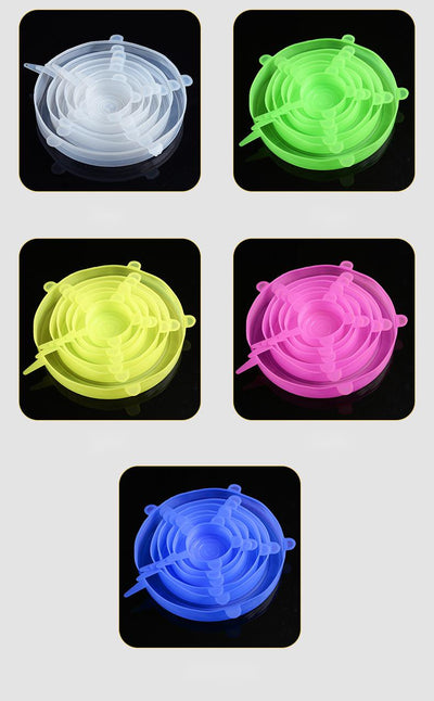 Tapa Elástica de Silicona para Conservar Alimentos - Image 31