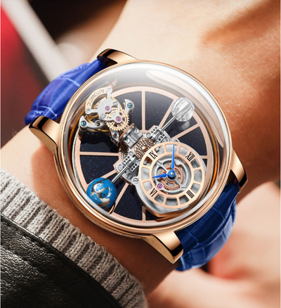 Reloj de Cuarzo para Hombre con Diseño Calado - Image 13