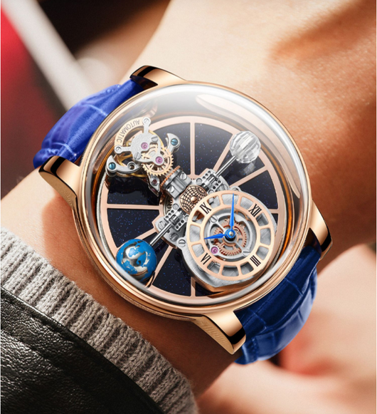 Reloj de Cuarzo para Hombre con Diseño Calado - Image 13