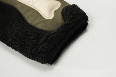 Abrigo Acolchado de Lana y Algodón Bordado - Estilo Americano Clásico - Image 32