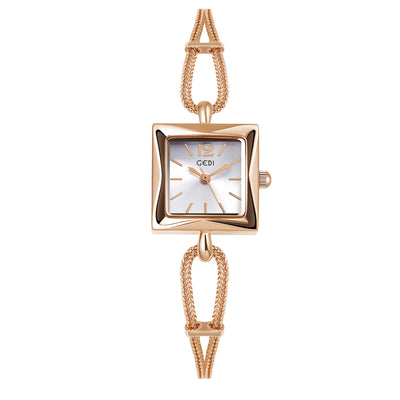 Reloj Pulsera Cuadrado Estilo Vintage en Aleación Premium - Image 24