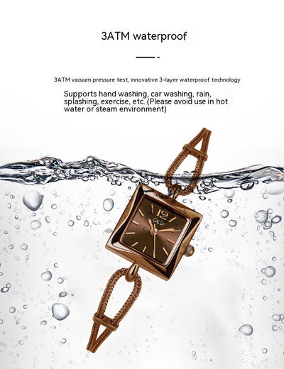 Reloj Pulsera Cuadrado Estilo Vintage en Aleación Premium - Image 28