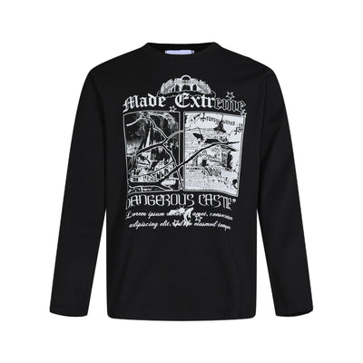 Suéter Retro Americano de Cuello Redondo para Hombre - Image 9