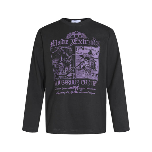 Suéter Retro Americano de Cuello Redondo para Hombre - Image 10