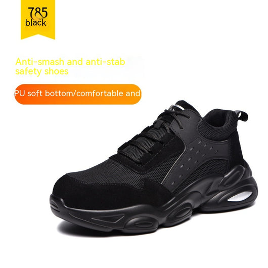 Zapatos de Seguridad Laboral con Suela Blanda Transpirable - Protección Antiaplastamiento y Antipunción - Image 8