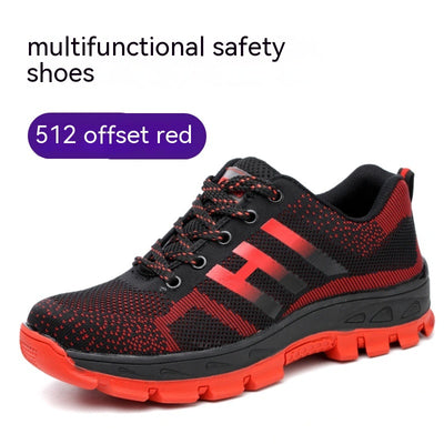Zapatos de Seguridad Laboral Ligeros y Transpirables con Protección Antiaplastamiento - Image 8