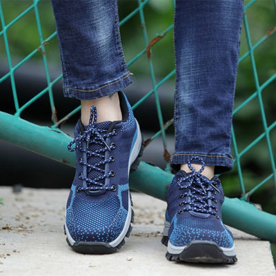 Zapatos de Seguridad Laboral Ligeros y Transpirables con Protección Antiaplastamiento - Image 9