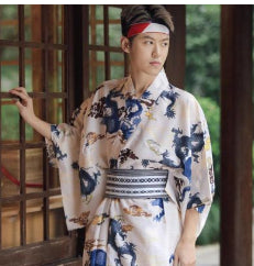 Kimono Japonés Grueso Antiarrugas para Hombre - Image 9
