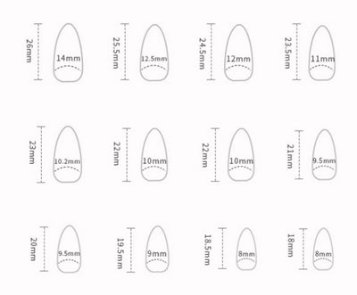 Uñas Postizas Francesas de Moda para Mujer - Image 12