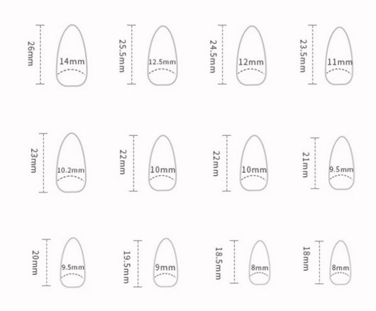 Uñas Postizas Francesas de Moda para Mujer - Image 12