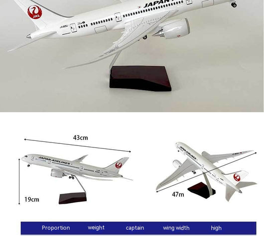 Modelo Decorativo Boeing 787 Edición Japonesa - Image 20