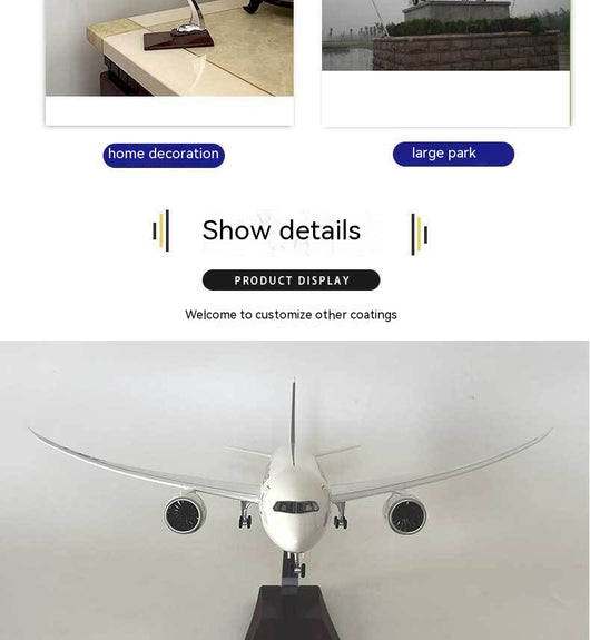 Modelo Decorativo Boeing 787 Edición Japonesa - Image 24