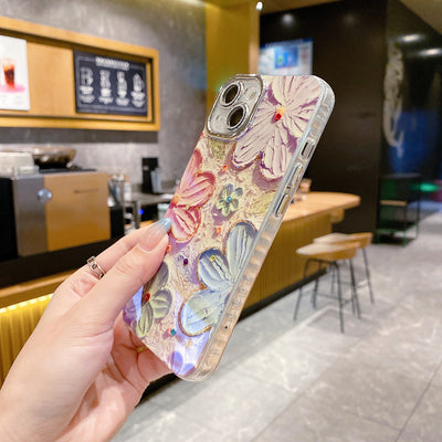 Funda para Teléfono con Flores Azules Anti Luz Azul - Image 9