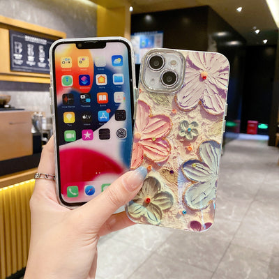 Funda para Teléfono con Flores Azules Anti Luz Azul - Image 14