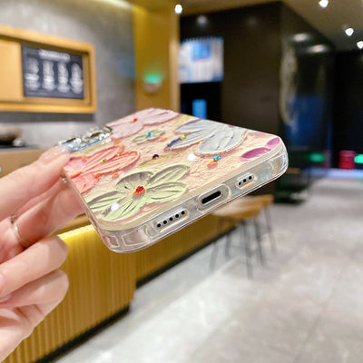 Funda para Teléfono con Flores Azules Anti Luz Azul - Image 15