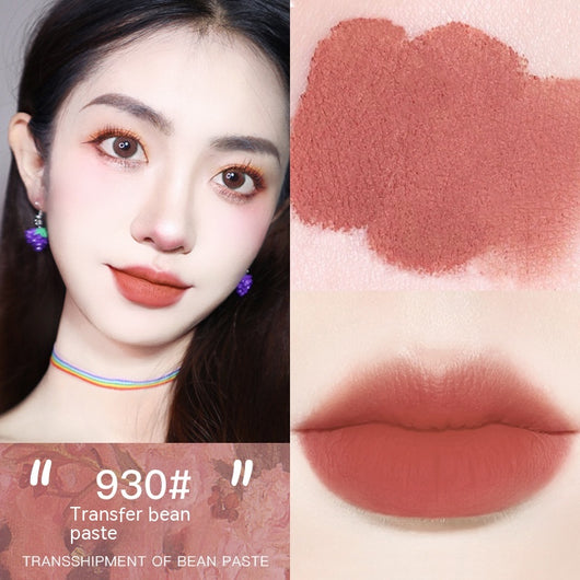 Barro Labial en Lata - Rojo Transparente Tono Caqui Persimón - Image 9