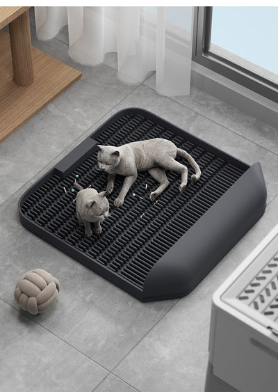 Arenero para Gatos con Pedal y Tapete Absorbente - Image 14