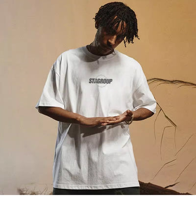 Camiseta Retro Americana de Manga Corta para Hombre - Verano - Image 15