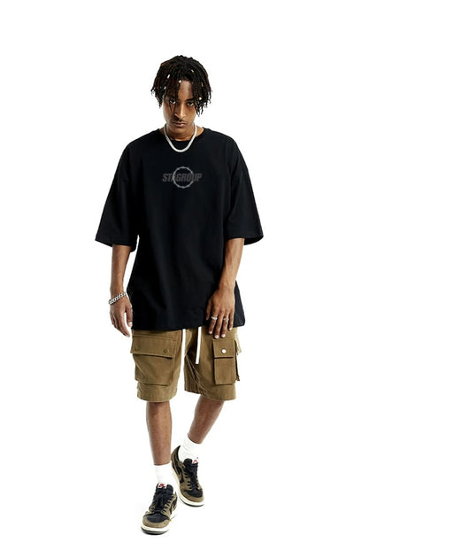 Camiseta Retro Americana de Manga Corta para Hombre - Verano - Image 22