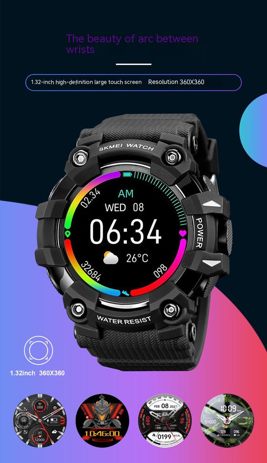 Reloj Inteligente Deportivo Resistente al Agua con Doble Luminosidad para Hombre - Image 14