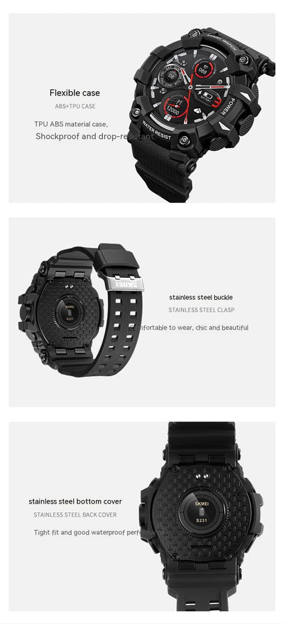 Reloj Inteligente Deportivo Resistente al Agua con Doble Luminosidad para Hombre - Image 16