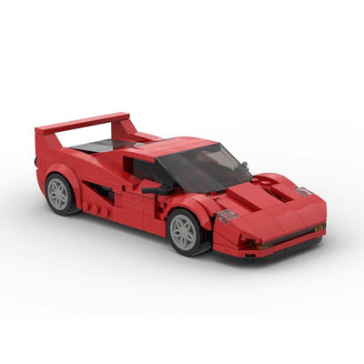 Bloques de Construcción Deportivos Grid Series - Auto de Carreras Clásico Creativo - Image 3