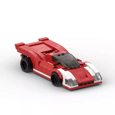 Set de Bloques de Construcción Modelo Auto de Carreras - Image 16