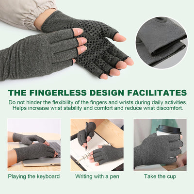 Guantes de Compresión para Alivio de Dolor, Hinchazón e Incomodidad - Image 9