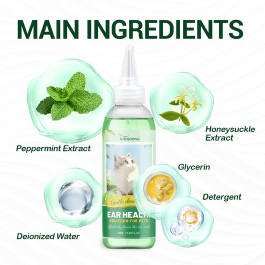 Solución Limpiadora para Oídos de Mascotas 60ml - Image 10