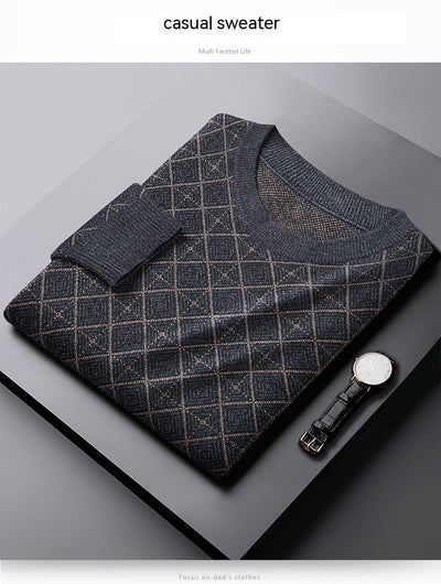 Suéter Cuello Redondo XL Hombre Oversize - Image 11