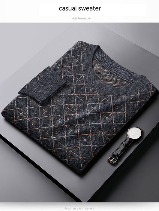 Suéter Cuello Redondo XL Hombre Oversize - Image 11