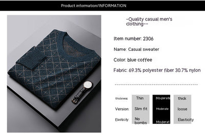 Suéter Cuello Redondo XL Hombre Oversize - Image 13