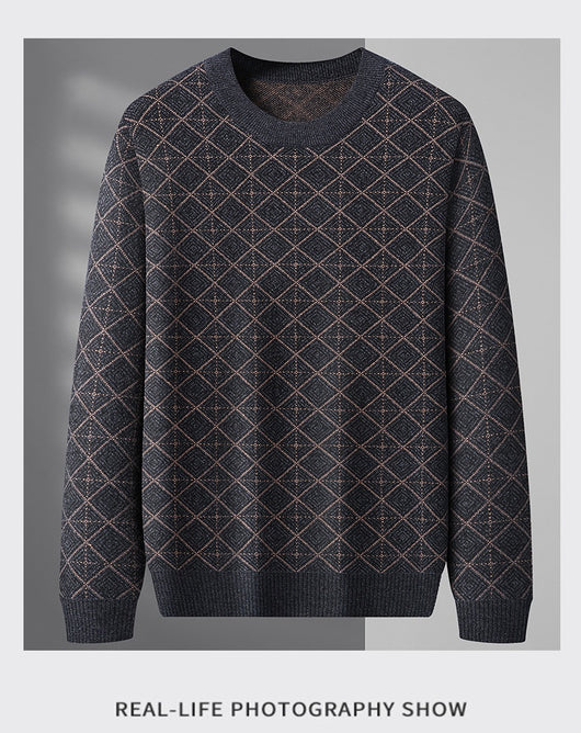 Suéter Cuello Redondo XL Hombre Oversize - Image 15