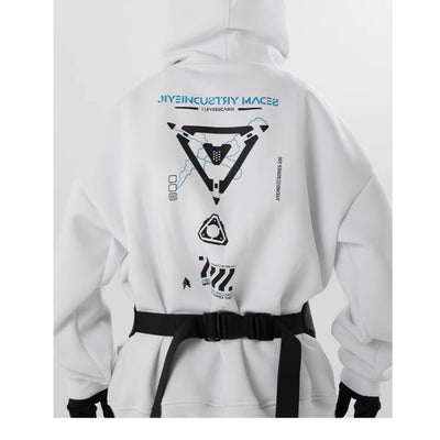 Chamarra Hoodie Suelta Casual Unisex - Image 9