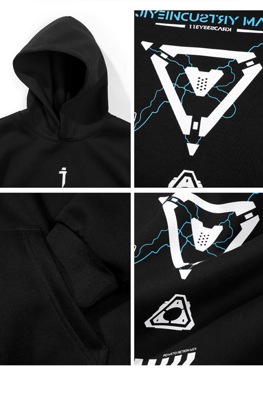 Chamarra Hoodie Suelta Casual Unisex - Image 11