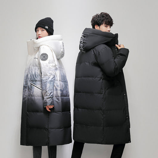 Parka Larga de Plumas para Pareja - Edición Invierno - Image 11