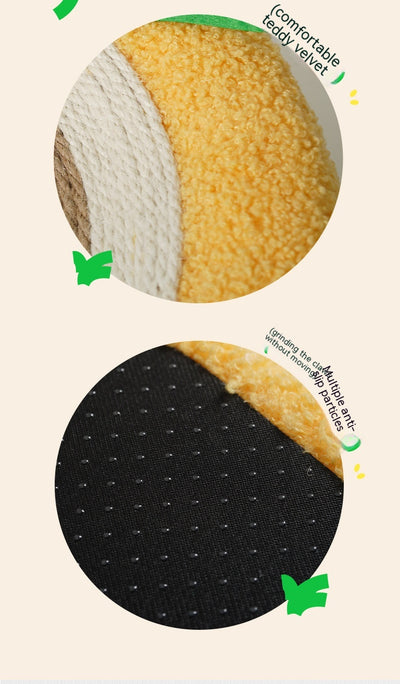 Nido Rascador para Gatos con Sisal Resistente y Diseño Redondo - Image 21
