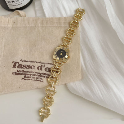 Reloj de Cadena Cuadrado Retro con Personalidad - Image 18