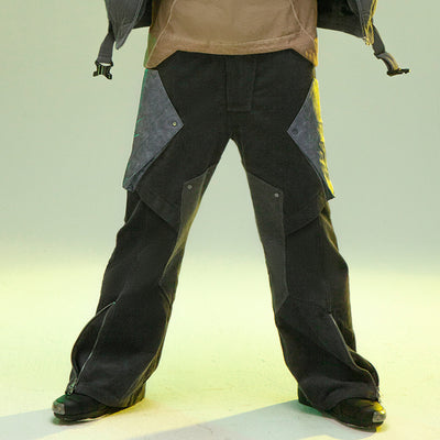 Pantalones Pana Estilo Locomotora con Corte Levemente Acampanado - Image 9