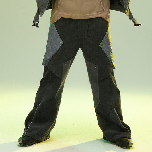 Pantalones Pana Estilo Locomotora con Corte Levemente Acampanado - Image 9