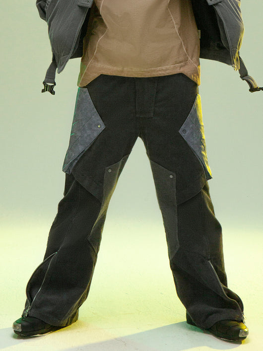 Pantalones Pana Estilo Locomotora con Corte Levemente Acampanado - Image 20