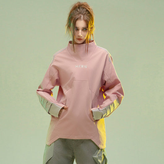 Abrigo Pullover con Corte Vertical Estructurado - Image 9